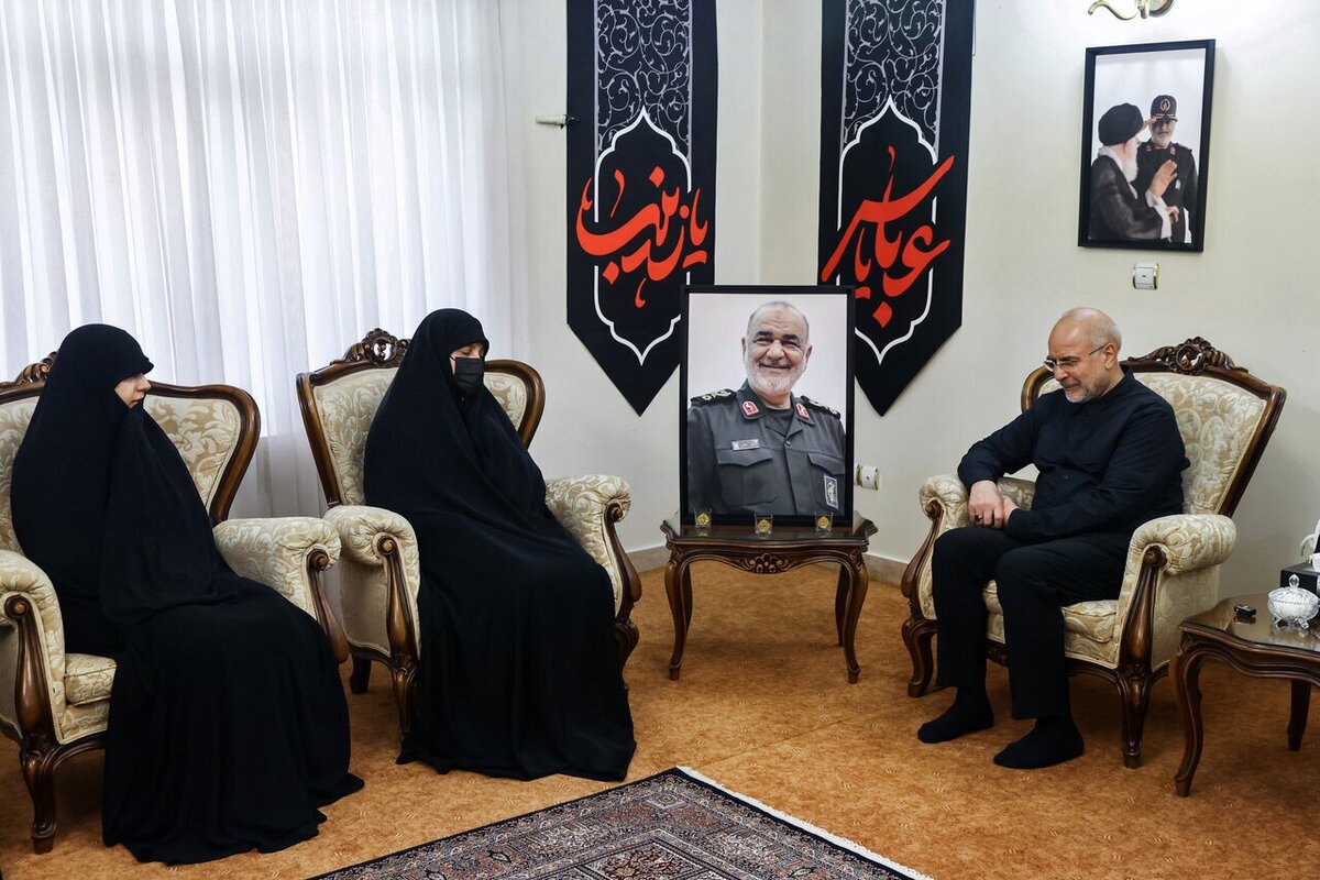 قالیباف: عاقبت بخیری در تمام ابعاد نصیب شهید سلامی شد