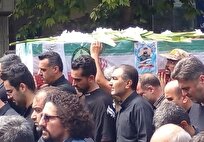 فیلم | تشییع دانشآموخته دانشگاه آزاد در ساری