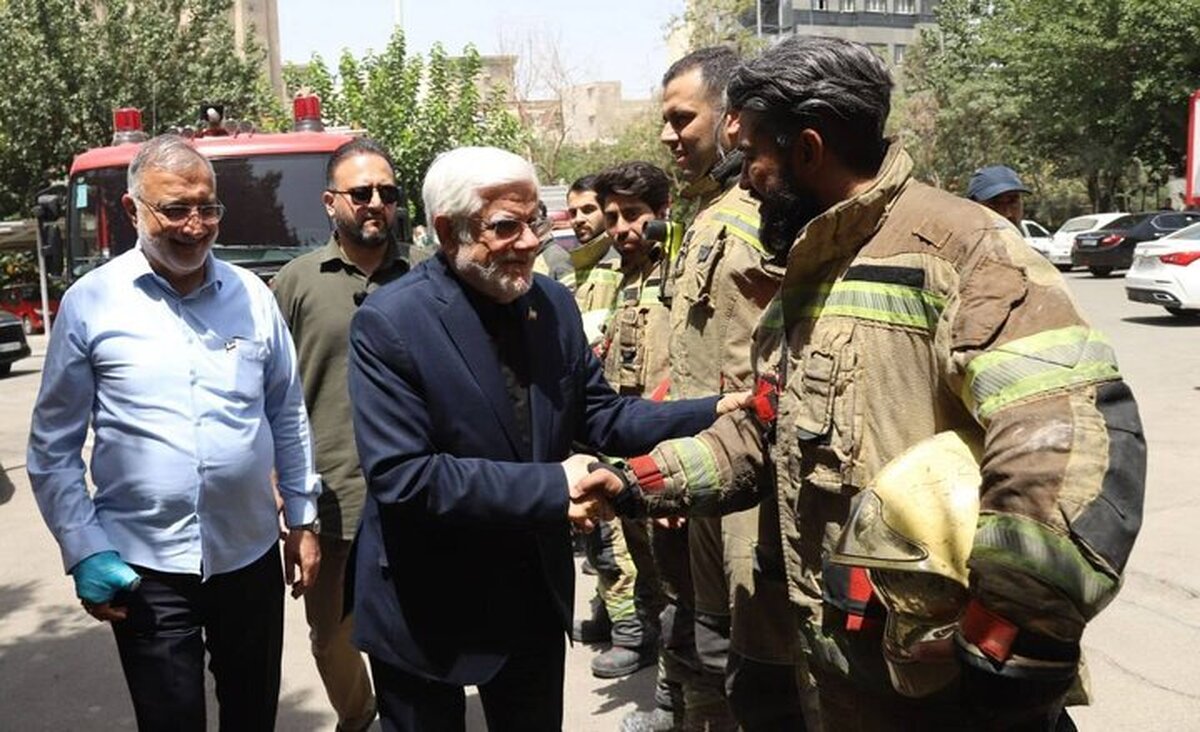 آتش نشانان رزمندگان همیشه در صحنه هستند