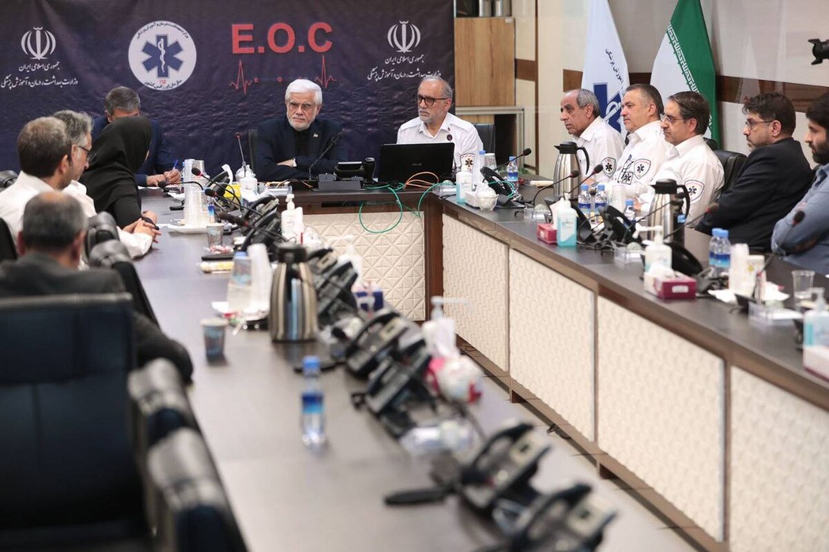 تقدیر عارف از تلاشهای اورژانس گزارش میعادفر از وضعیت امدادرسانی در حوادث اخیر