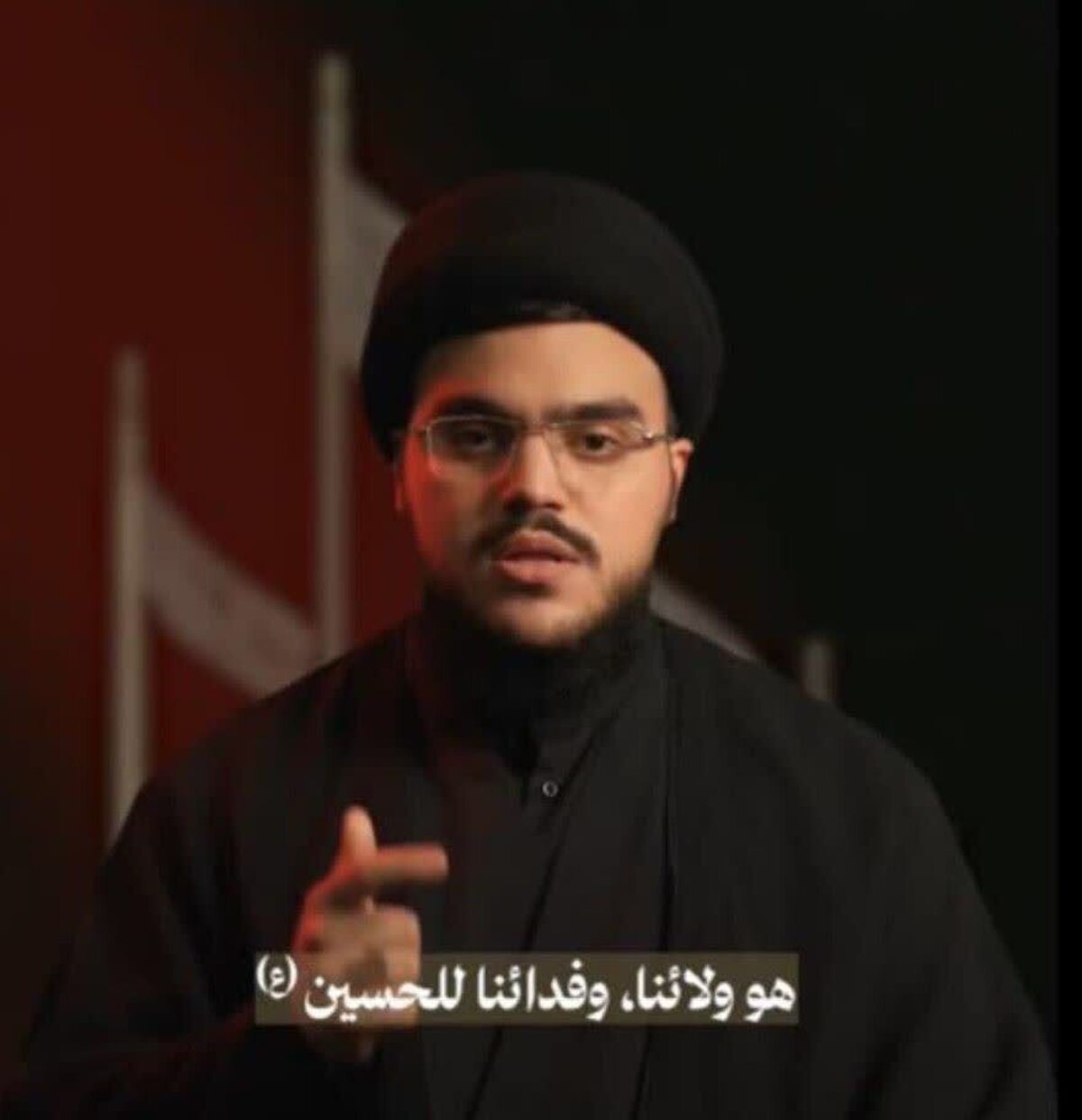 پیام فرزند شهید نصرالله به رهبر انقلاب +فیلم