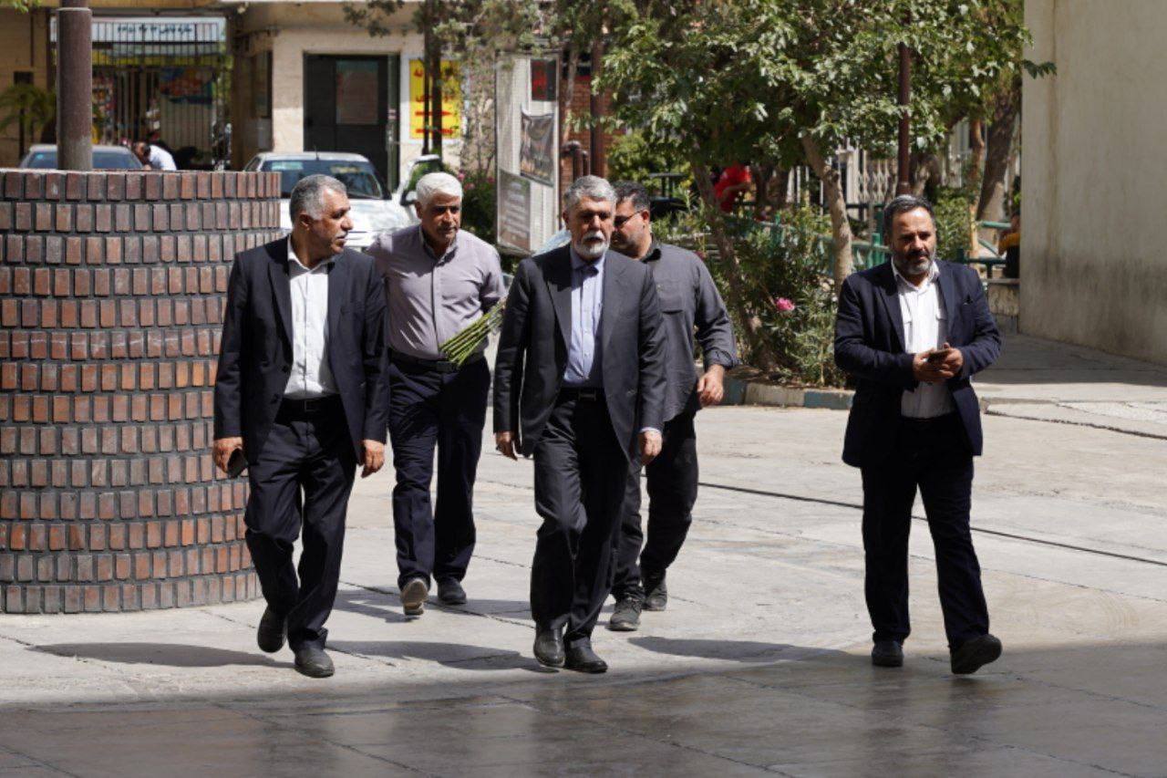 عیادت وزیر ارشاد از مجروحان حملات رژیم صهیونیستی به خاک ایران+عکس