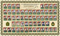 تقدیم ۵۶ شهید از سوی ارتش در مقابله با رژیم صهیونیستی
