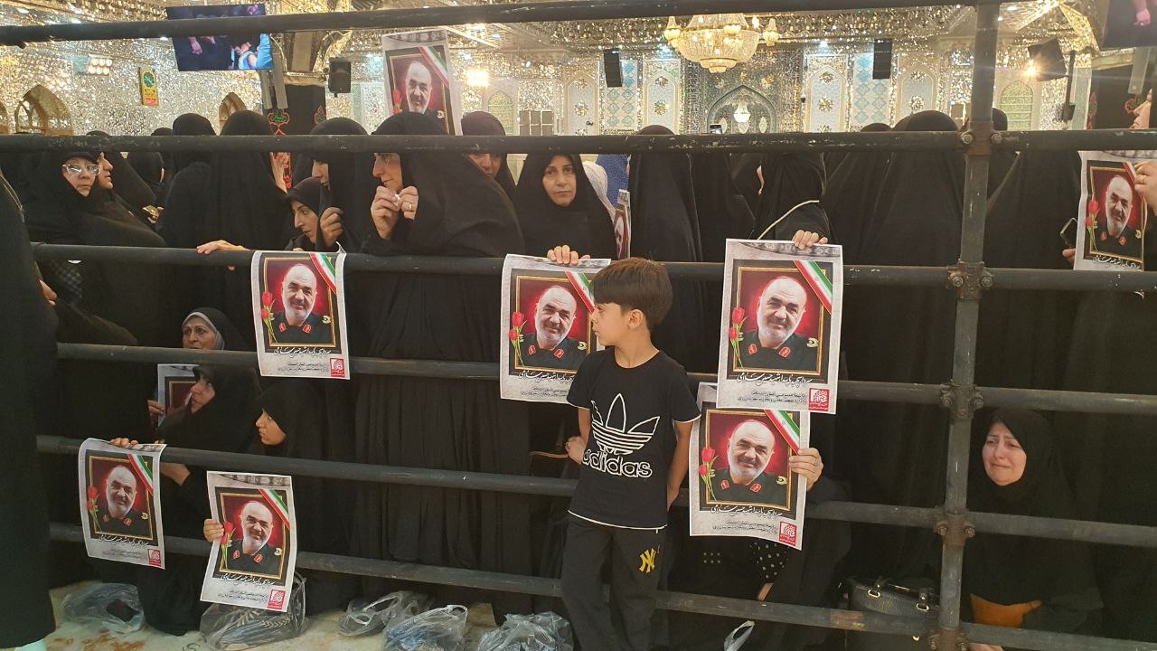 شهدای اقتدار در راه خانه ابدی؛ سپهبد سلامی در حرم عبدالعظیم حسنی آرام می&zwnj;گیرد