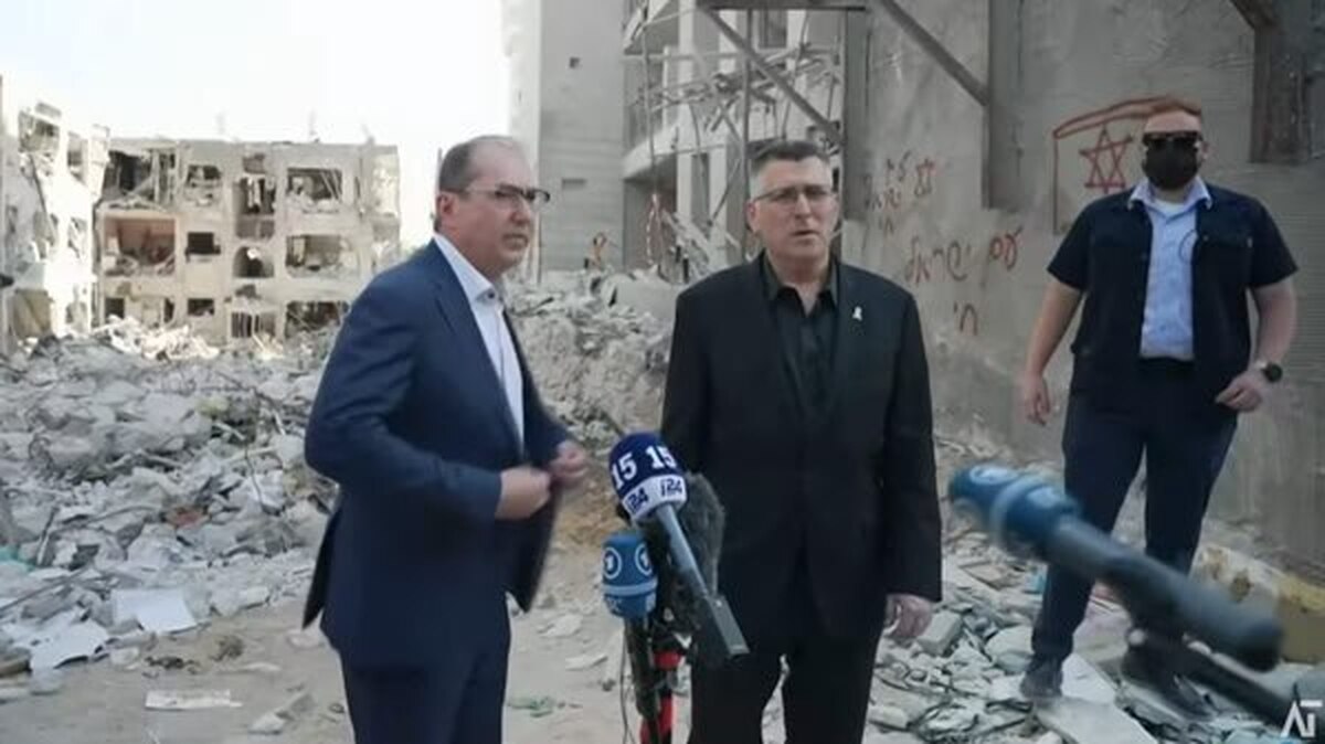 وزیر کشور آلمان از محل حمله موشکی ایران بازدید کرد درخواست آلمان برای همکاری سایبری با رژیم صهیونیستی