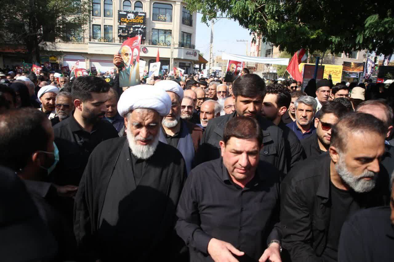 آمادهسازی آرامگاه سپهبد شهید غلامعلی رشید و فرزندش امینعباس آمادهسازی آرامگاه سپهبد شهید غلامعلی رشید و فرزندش امینعباس