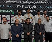 جوجیتسو کاران چهارمحال و بختیاری در بخش امید و تهران در بخش بزرگسالان بر سکوی نخست ایستادند