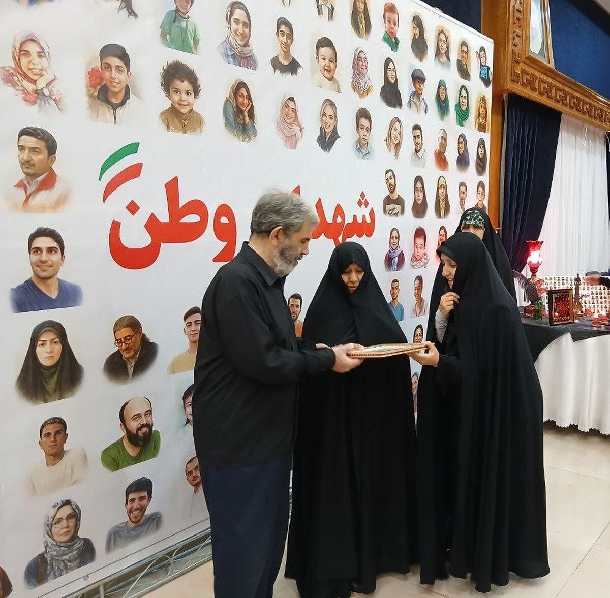 تقدیر معاون رئیس جمهور از خانواده شهید «ندا رفیعی پارسا»