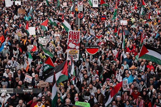 تظاهرات بی‌سابقه ۳۰۰ هزار نفری حامیان فلسطین در استرالیا