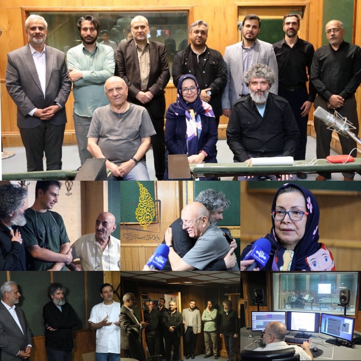 بازدید معاون سیما از واحد دوبلاژ   برمهانی: صداهای ماندگار دوبله سرمایه‌ای ارزشمند برای رسانه ملی هستند