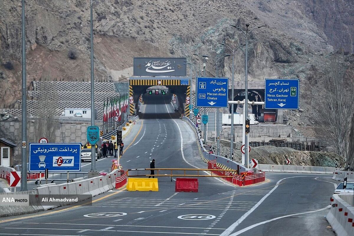 احتمال یکطرفه شدن محور چالوس و آزادراه تهران–شمال