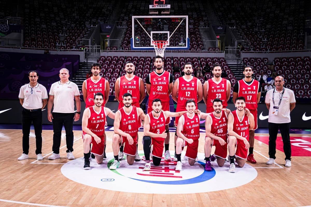 پیروزی تیم ملی بسکتبال در اولین گام