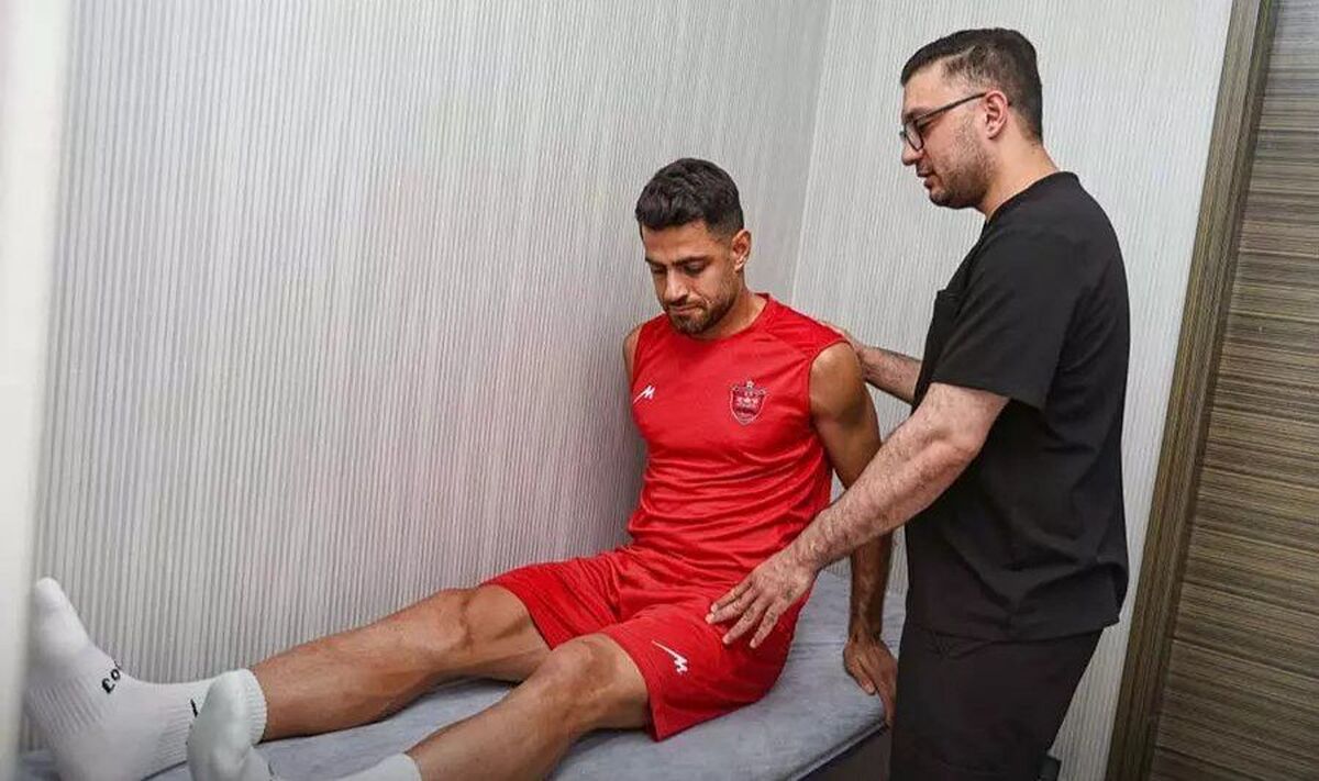 اعلام آخرين وضعیت پورعلی‌گنجی پس از شکستگی بینی