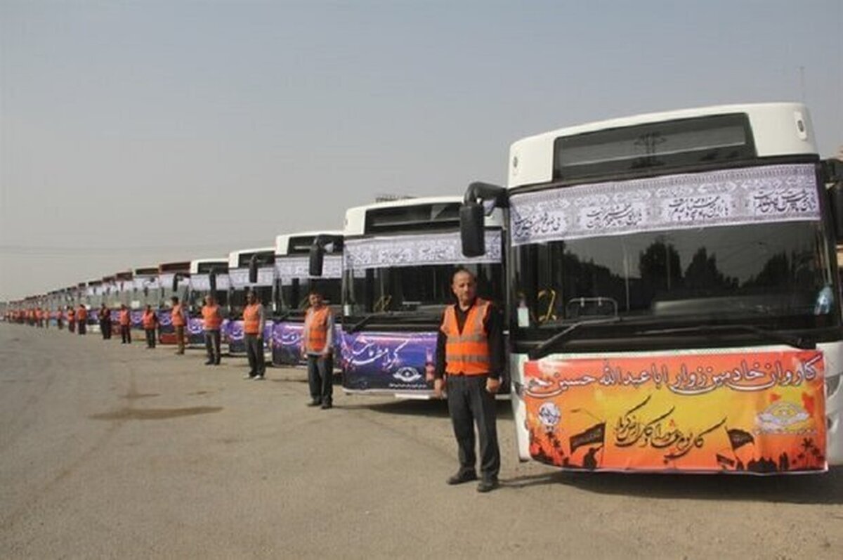 اختصاص ۵۰۰ دستگاه اتوبوس جدید برای بازگشت زائران