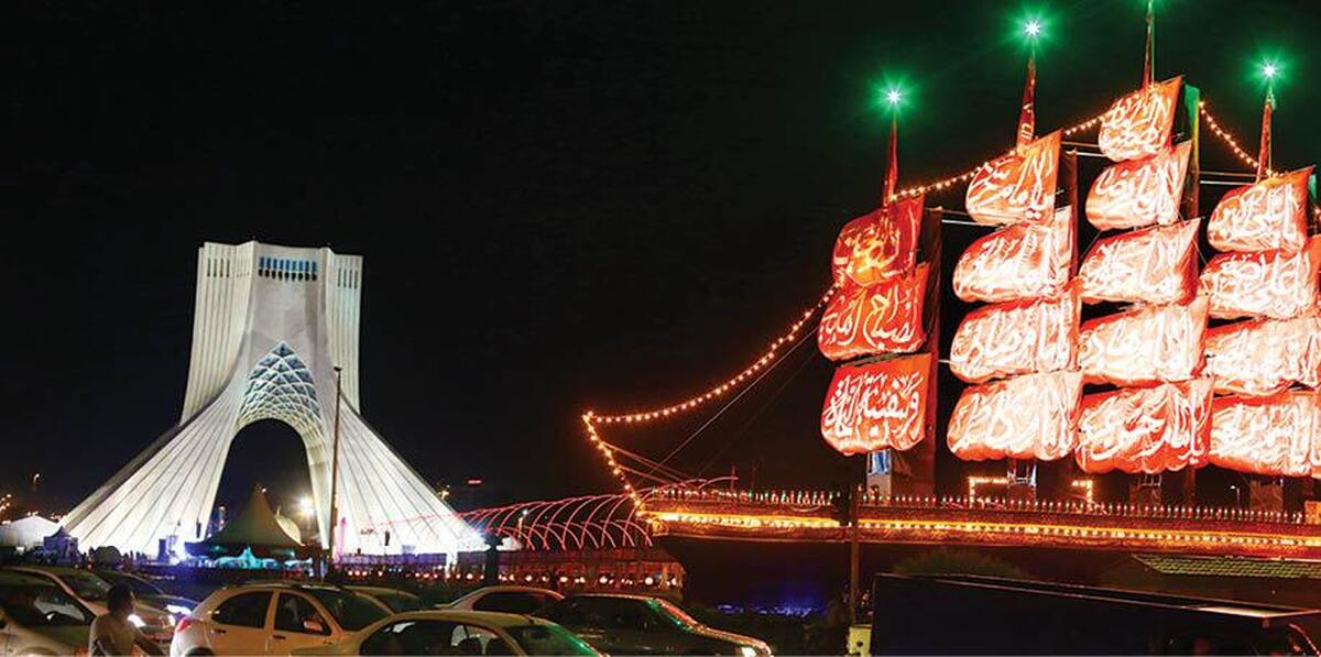 محرم شهر تلاشی برای حضور معنوی زائران سیدالشهداء در پیاده روی اربعین