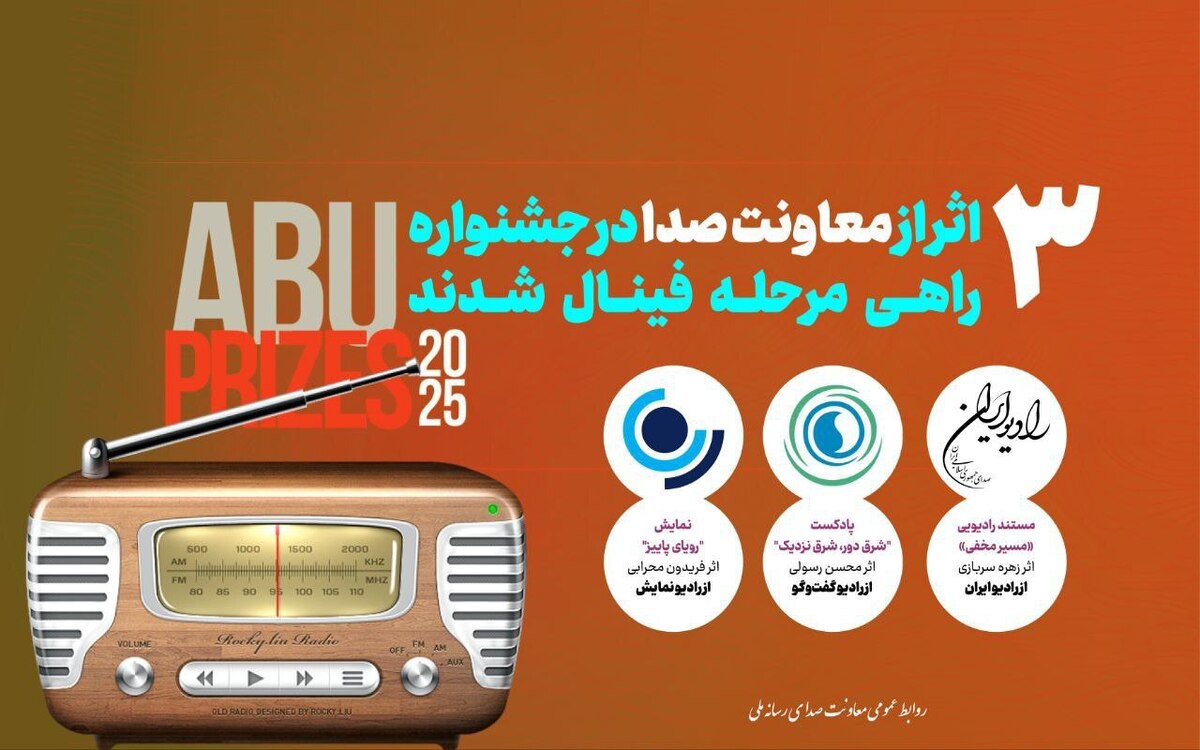 ۳ اثر رادیویی راهی فینال جشنواره بینالمللی ABU PRIZE ۲۰۲۵ شدند
