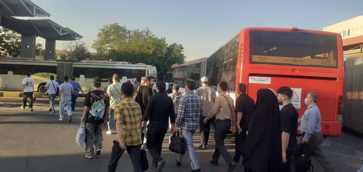 خدمترسانی رایگان اتوبوسرانی تهران در مسیر پایانه جنوب تا علیآباد همزمان با بهسازی خط یک مترو