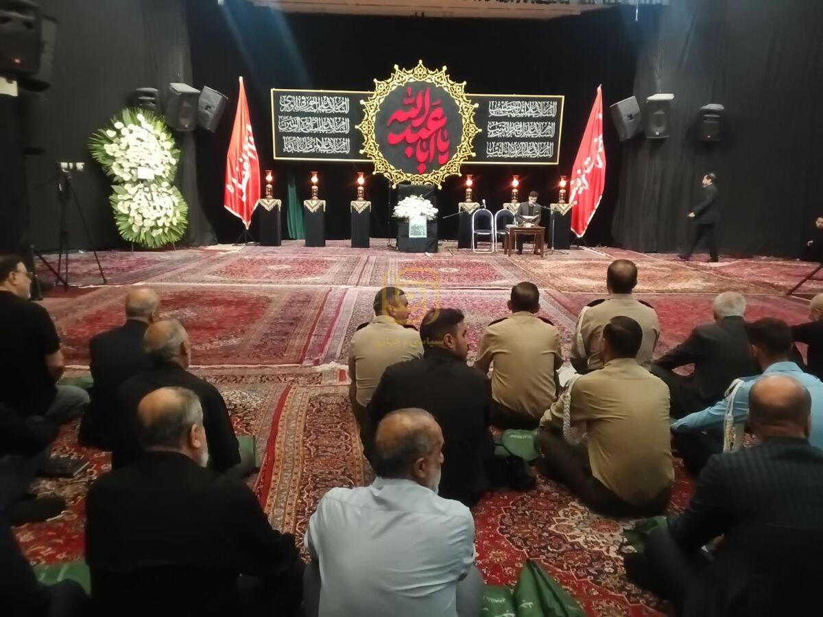 مراسم اربعین شهادت سرلشکر باقری برگزار شد +فیلموَعکس