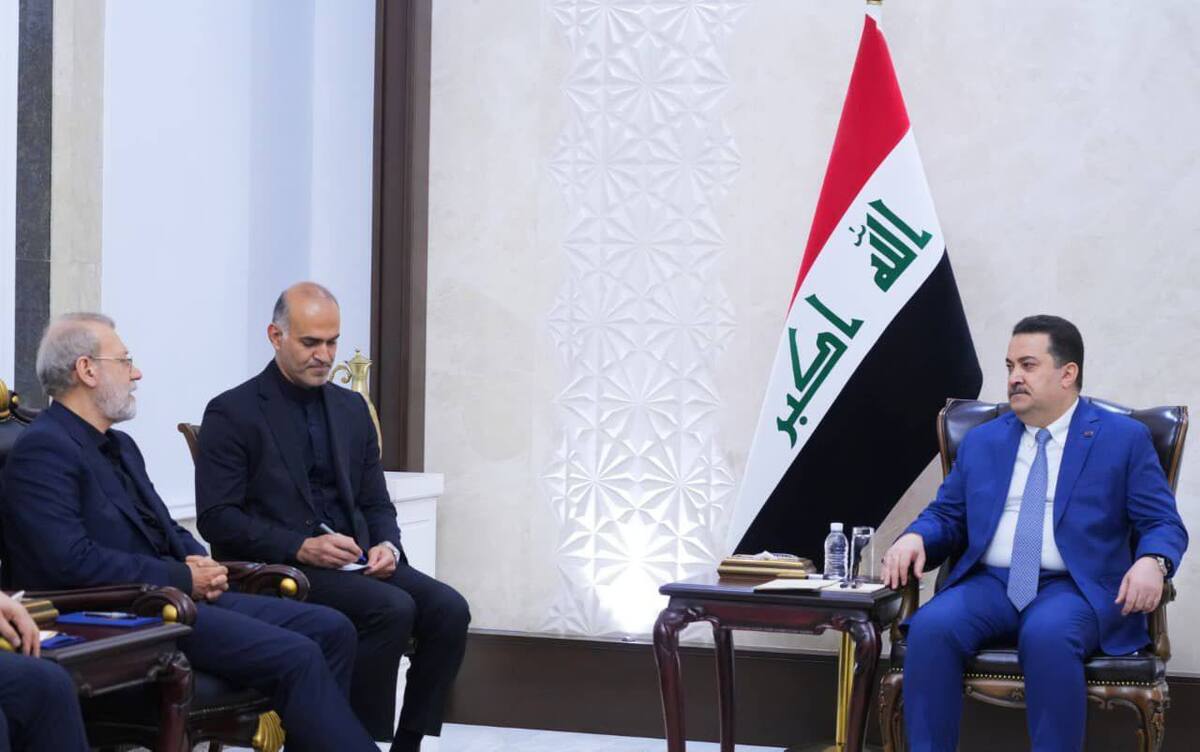لاریجانی با نخست‌وزیر عراق دیدار و گفت‌وگو کرد