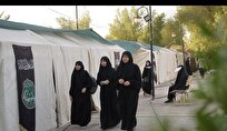 میزبانی از بیش از هزار و ۵۰۰ مادر و کودک در قرارگاه زینبیه شهر کربلا 
