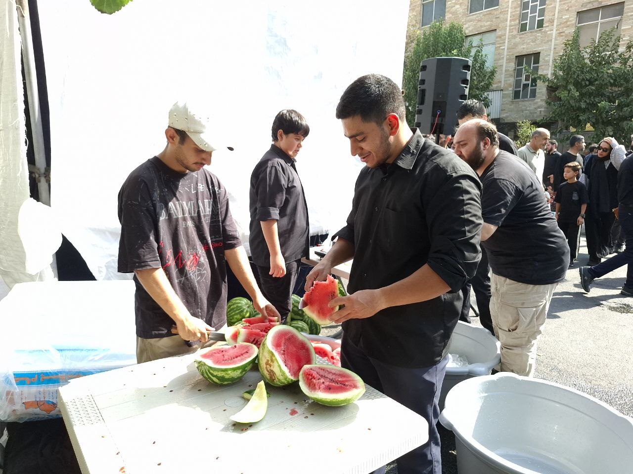 فریاد «لبیک یا حسین» در پایتخت؛ جاماندگان اربعین، پیام وفاداری سر دادند+ عکس و فیلم فریاد «لبیک یا حسین» در پایتخت؛ جاماندگان اربعین، پیام وفاداری سر دادند+ عکس و فیلم