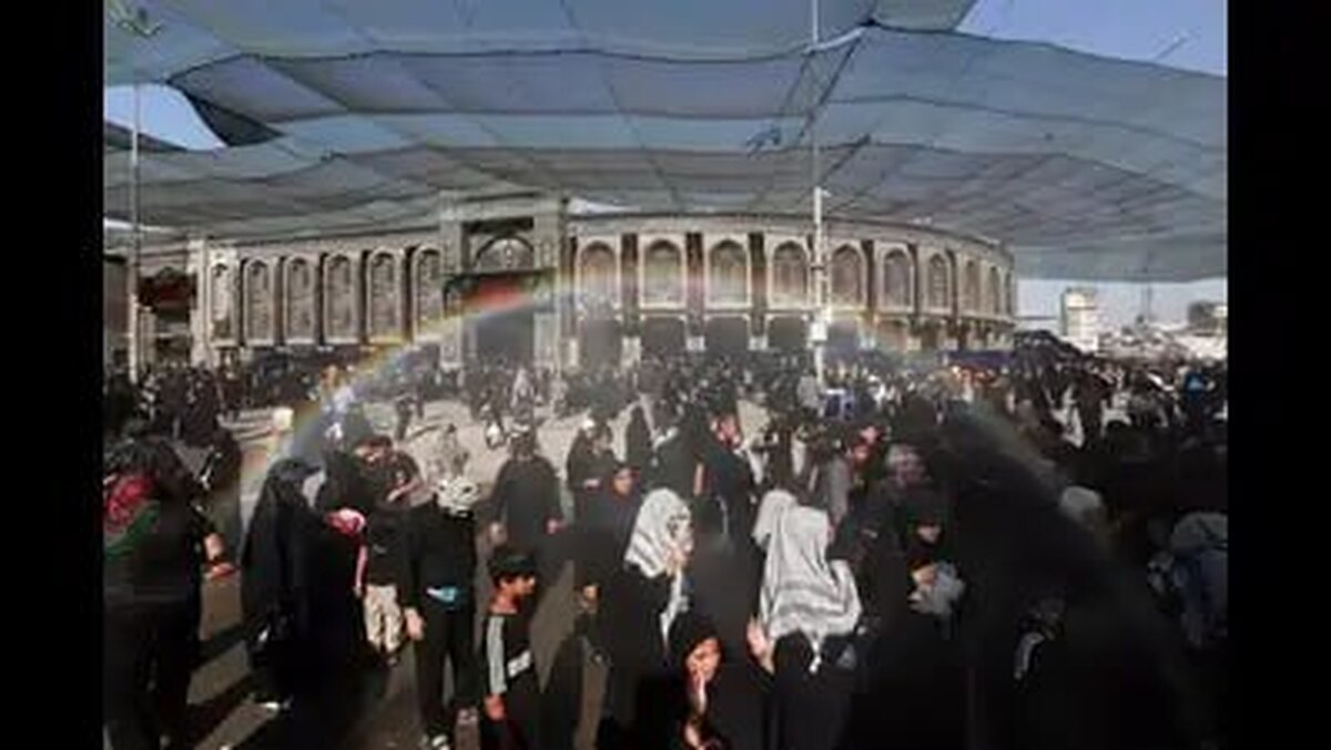 هزاران شیعه از بمبئی برای شرکت در اربعین حسینی به کربلا آمدند