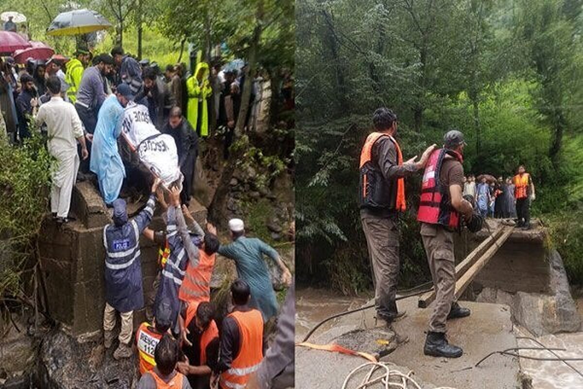 مرگ ۱۶۰ نفر در پاکستان بر اثر سیل