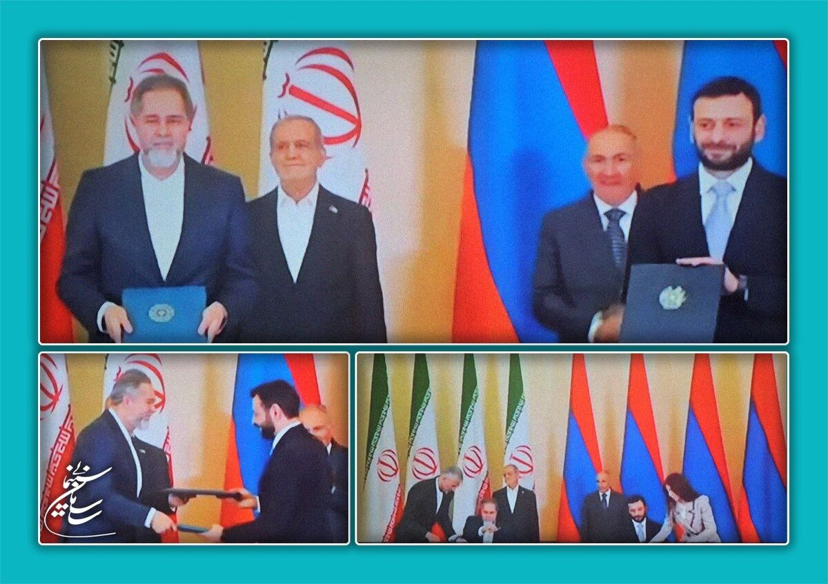 امضای تفاهم‌نامه همکاری‌های سینمایی ایران و ارمنستان با حضور رئیس‌جمهور