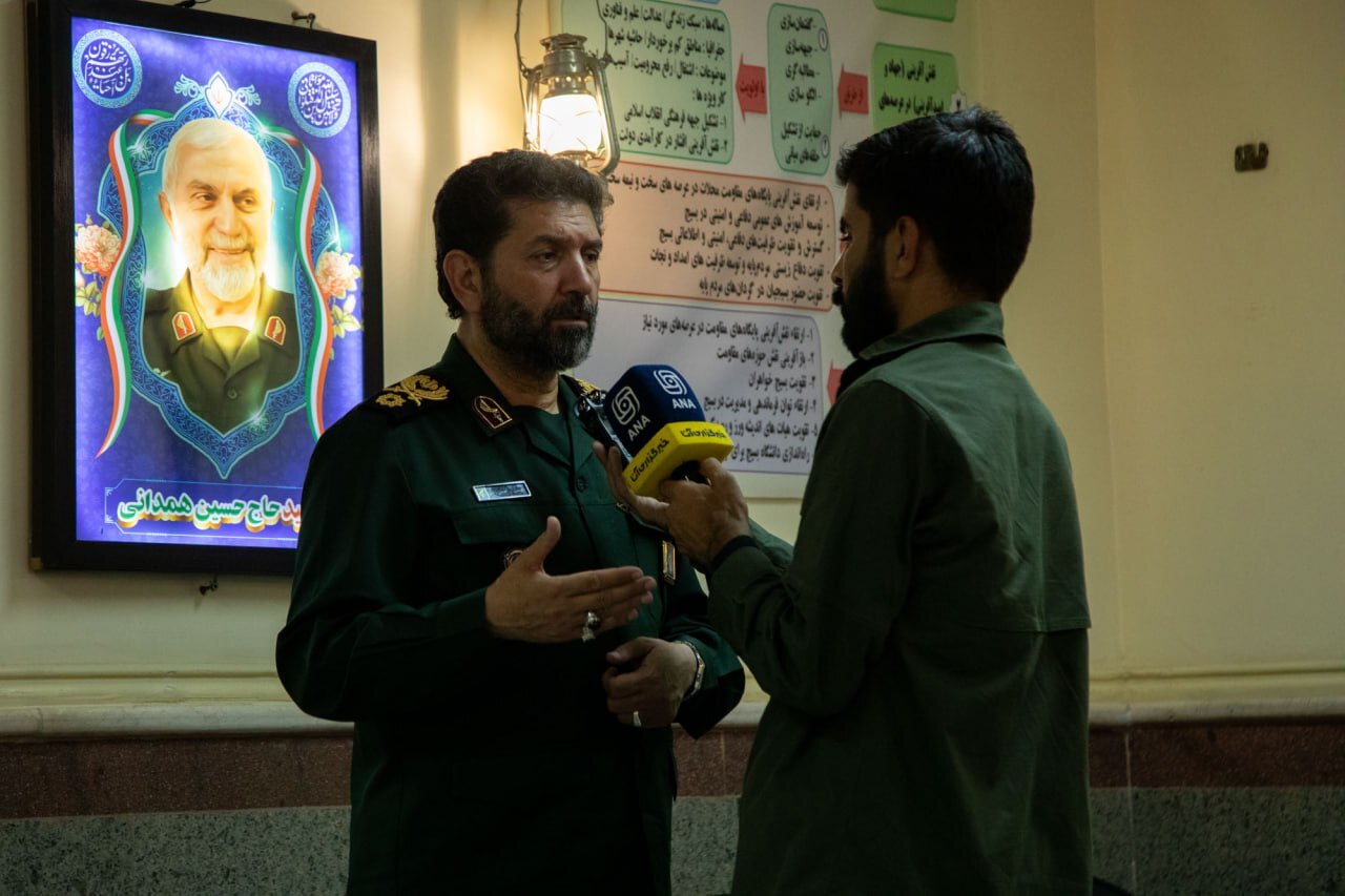 سردار حسنزاده : جنگ ۱۲ روزه، شکست اراده دشمن و نمایش انسجام ملت ایران بود سردار حسنزاده : جنگ ۱۲ روزه، شکست اراده دشمن و نمایش انسجام ملت ایران بود