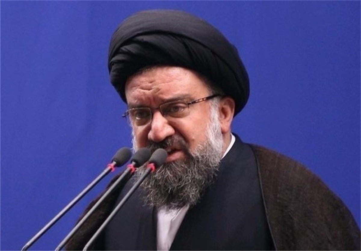آیتالله خاتمی: برخی نامه سیاهی دادهاند که ترجمان حرفهای نتانیاهو است