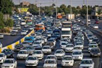 ترافیک نیمه سنگین در مسیرهای ورودی به تهران