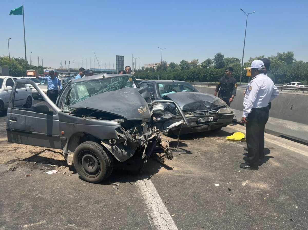 بزرگراه آزادگان پرحادثه‌ترین بزرگراه تهران