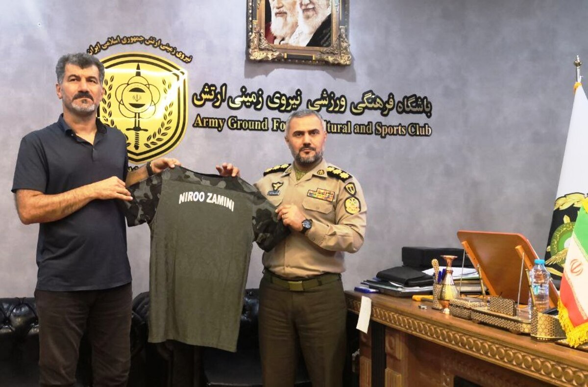 مربی لیگ برتری سرمربی نیروی زمینی شد