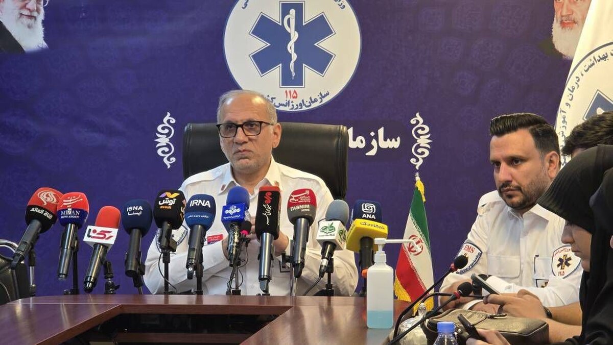 آمادگی کامل اورژانس کشور برای اربعین ۱۴۰۴ ۱۰ هزار مأموریت جنگی در بحران اخیر و هشدار نسبت به گرمازدگی زائران