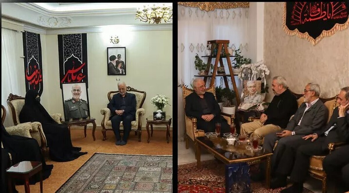 تجلیل وزیر کشور از شهیدان سلامی و باقری در دیدار با خانوادههای ایشان