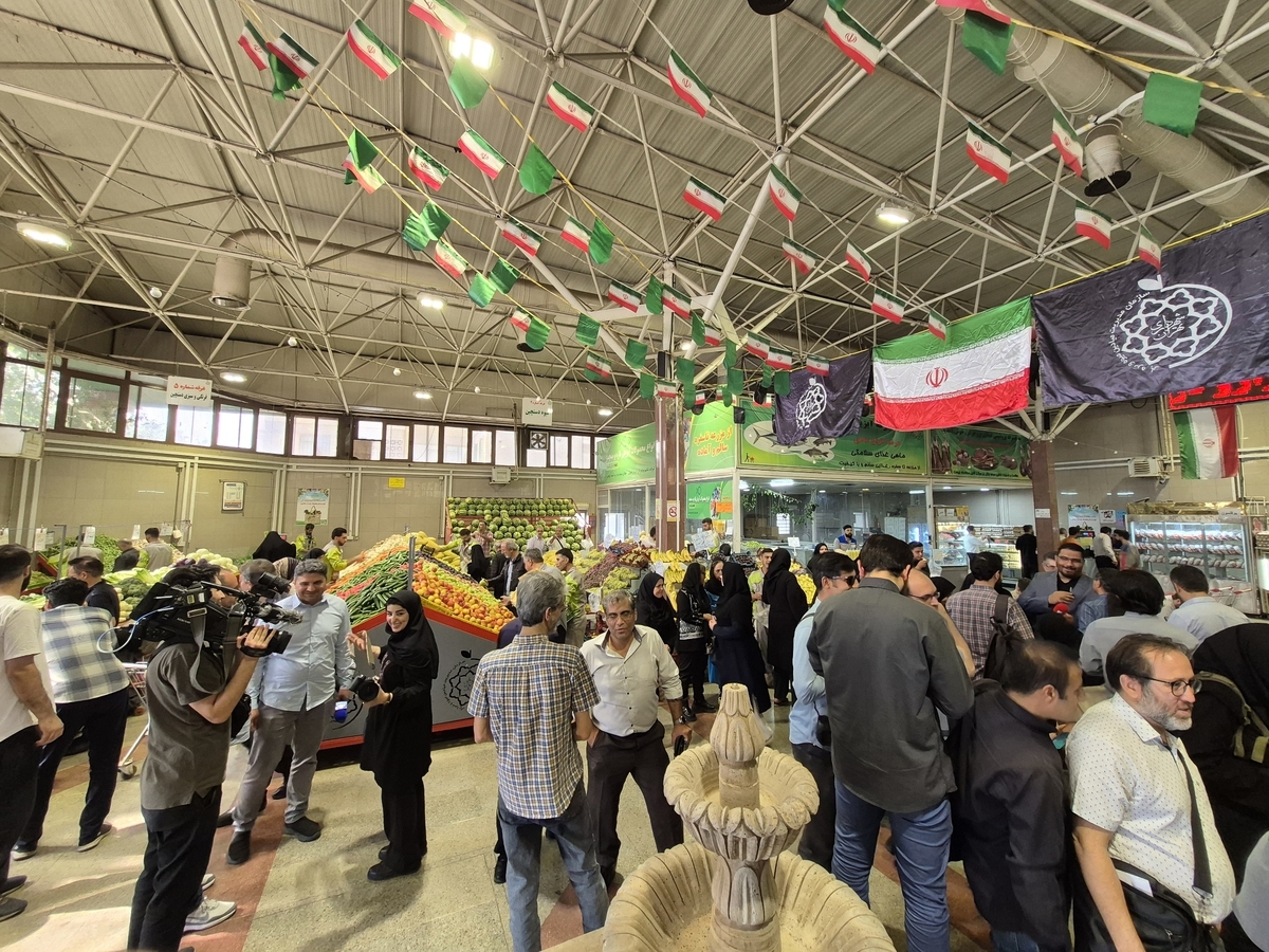 بازدید سرزده از بازار بروجردی شهرری تمرکز توسعه میادین در جنوب تهران