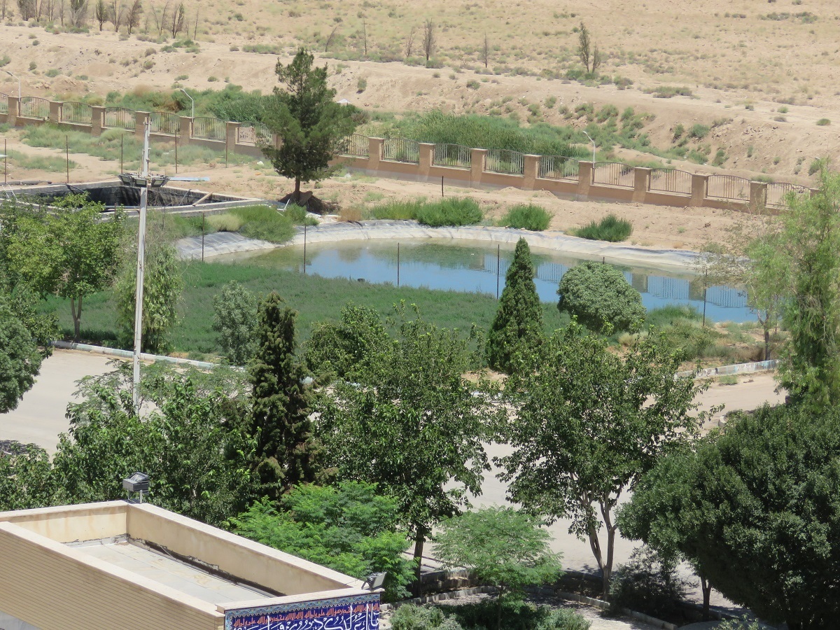 بهرهبرداری از ۳۵۰۰ مترمکعب استخر ذخیره آب در دانشگاه آزاد
