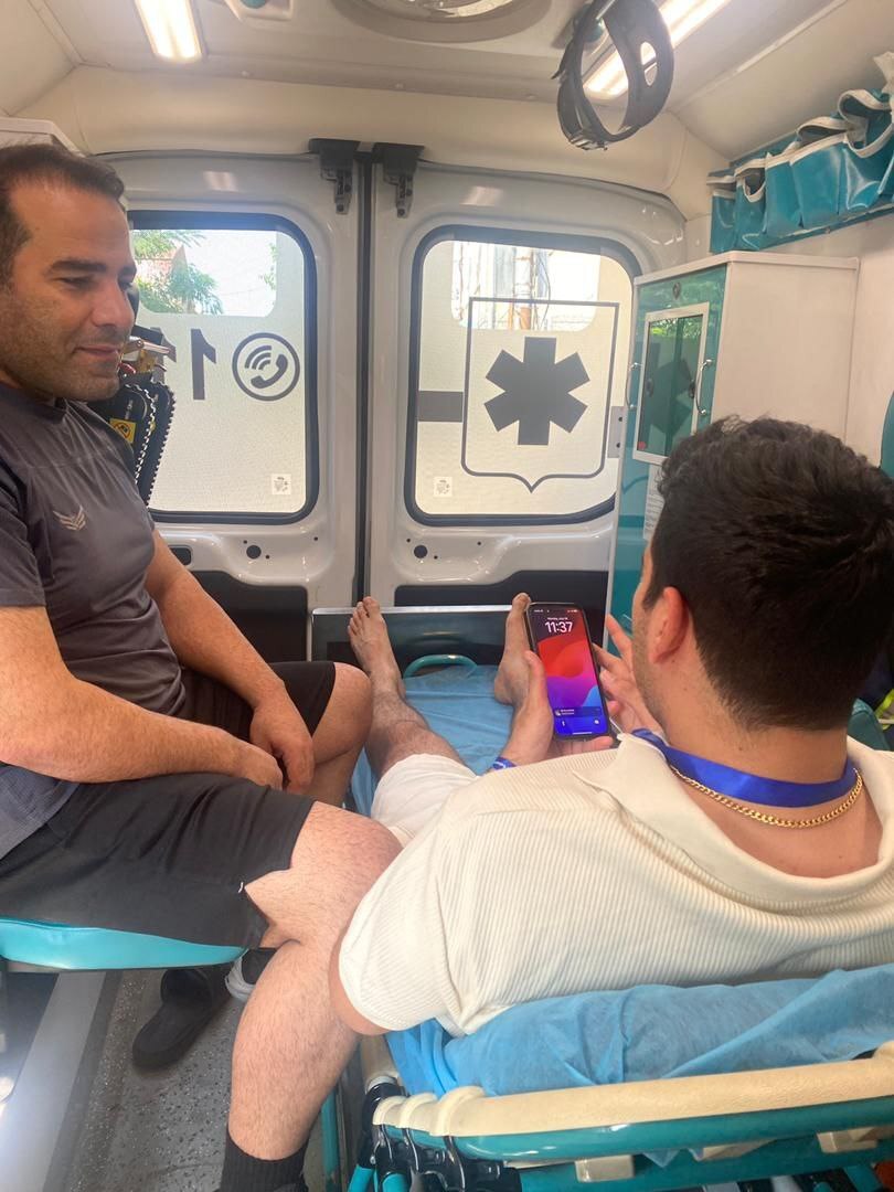 پیگیری وضعیت مصدومیت فتوحی در تفلیس+عکس