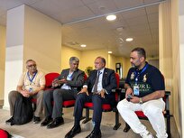 دیدار مقامات شمشیربازی ایران با رئیس فدراسیون جهانی/ بحث درباره حضور بانوان با حجاب اسلامی