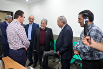 بازدید سرپرست دانشگاه آزاد از روند برگزاری مصاحبه دکتری در واحد علوم و تحقیقات