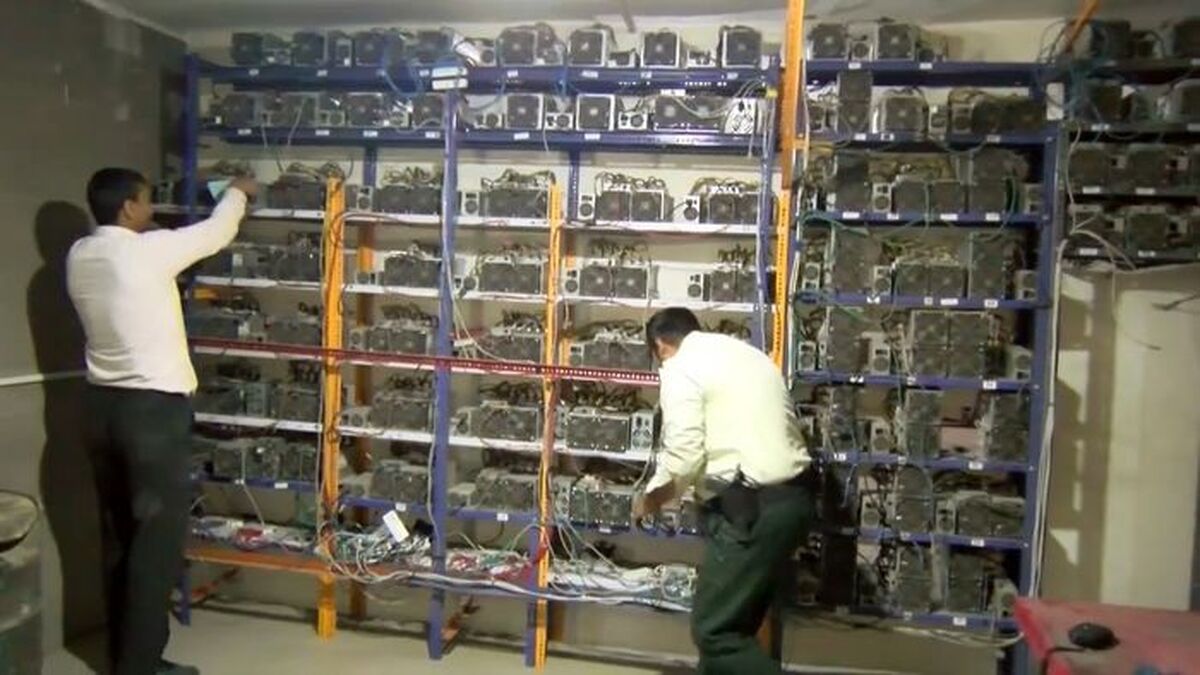 کشف ماينرهای 20 ميلياردی از يک کارگاه توليدی