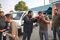 برگزاری-مراسم-بدرقه-گروه-عملیاتی-بهشت-زهراس-به-مراسم-اربعین-حسینی