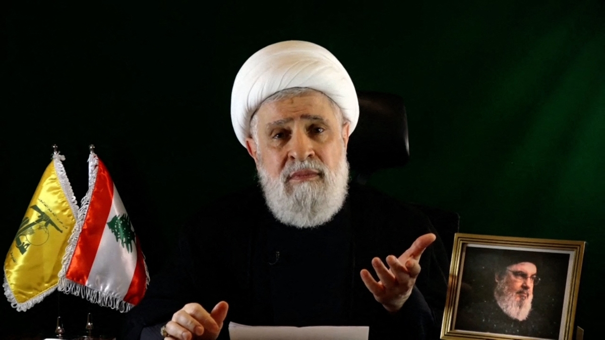 شیخ نعیم قاسم: سلاح مقاومت، خط قرمز لبنان است تحریم مقاومت، خدمت به پروژه اسرائیل است