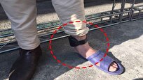 سارقی که با پابند الکترونیکی در کانال کولر مخفی شده بود!