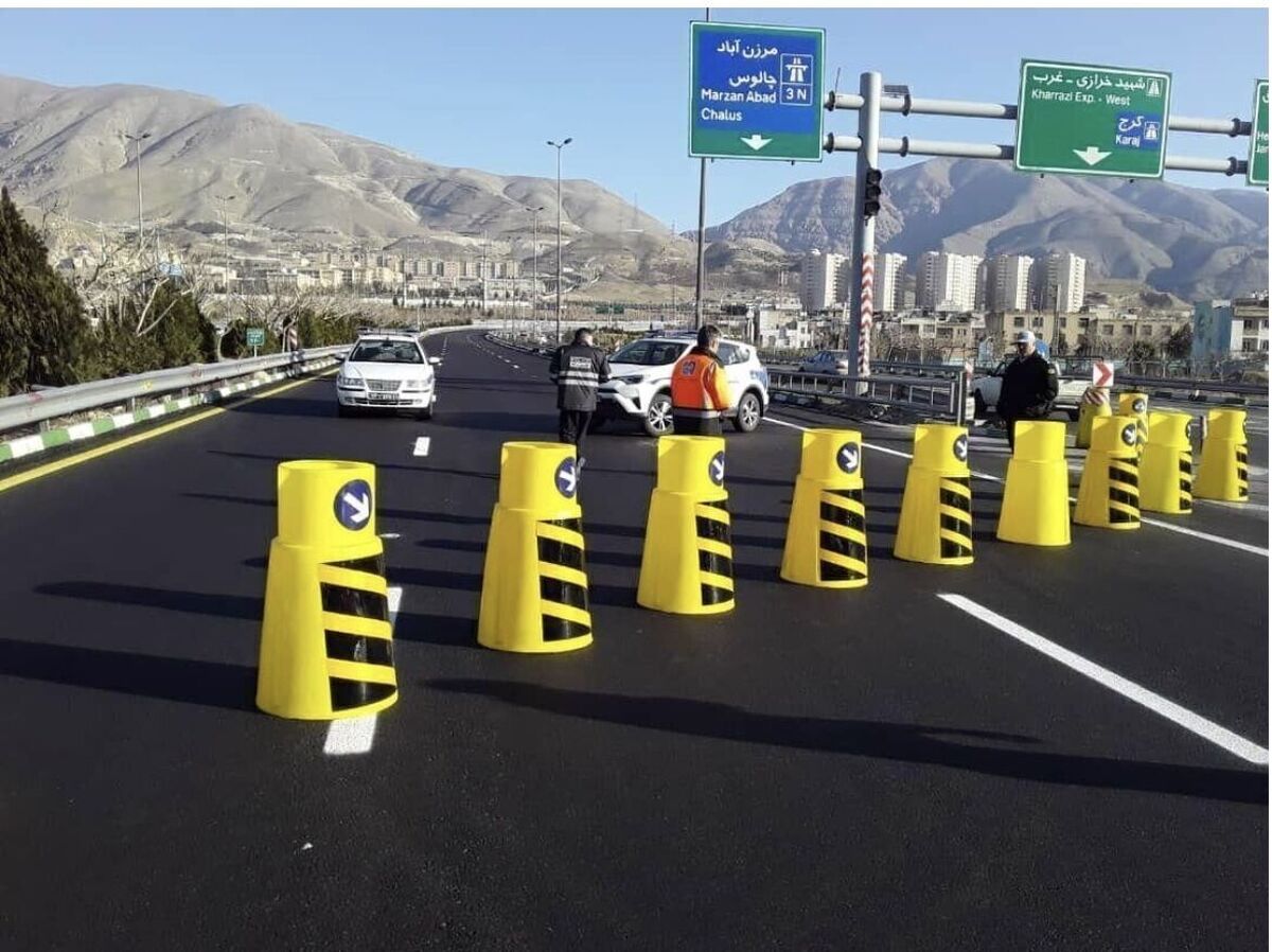 محدودیتهای ترافیکی جاده چالوس و آزادراه تهران - شمال اعلام شد