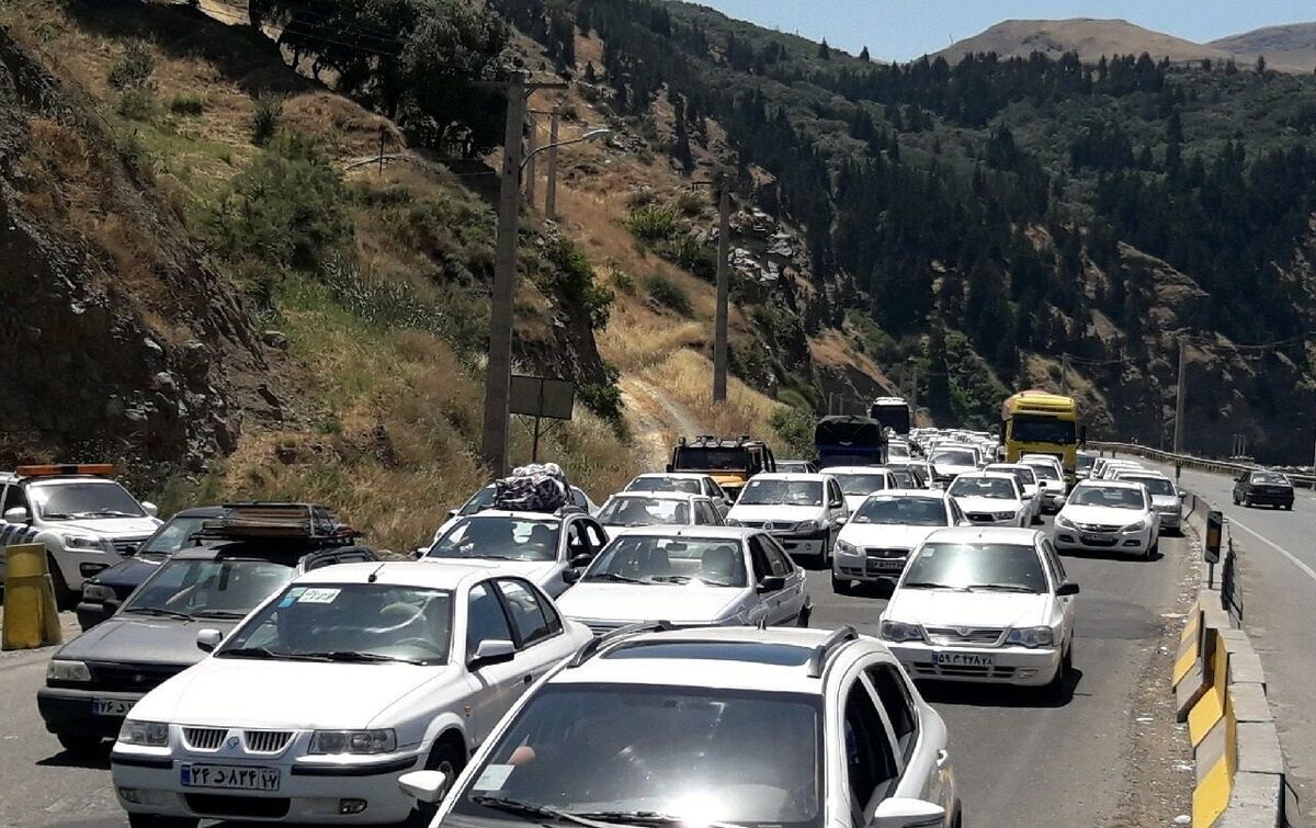 جاده چالوس یکطرفه میشود