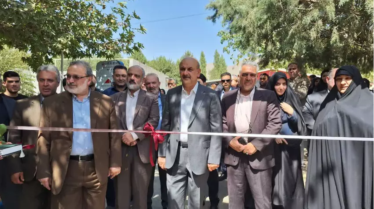 آیین افتتاح پروژههای آموزشی و رفاهی دانشگاه آزاد البرز با حضور قائممقام رئیس دانشگاه