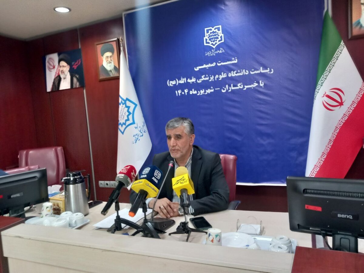 از شهادت خبرنگاران تا بمباران بیمارستانها؛ روایت رئیس دانشگاه بقیةالله از جنگ ۱۲ روزه