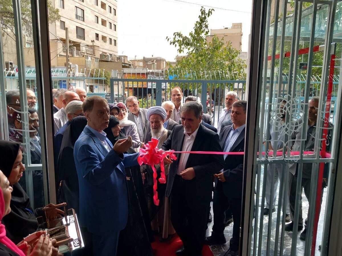 افتتاح کلینیک ویژه بیمارستان مهدیه با حضور مسئولان دانشگاه، دولت و خیرین
