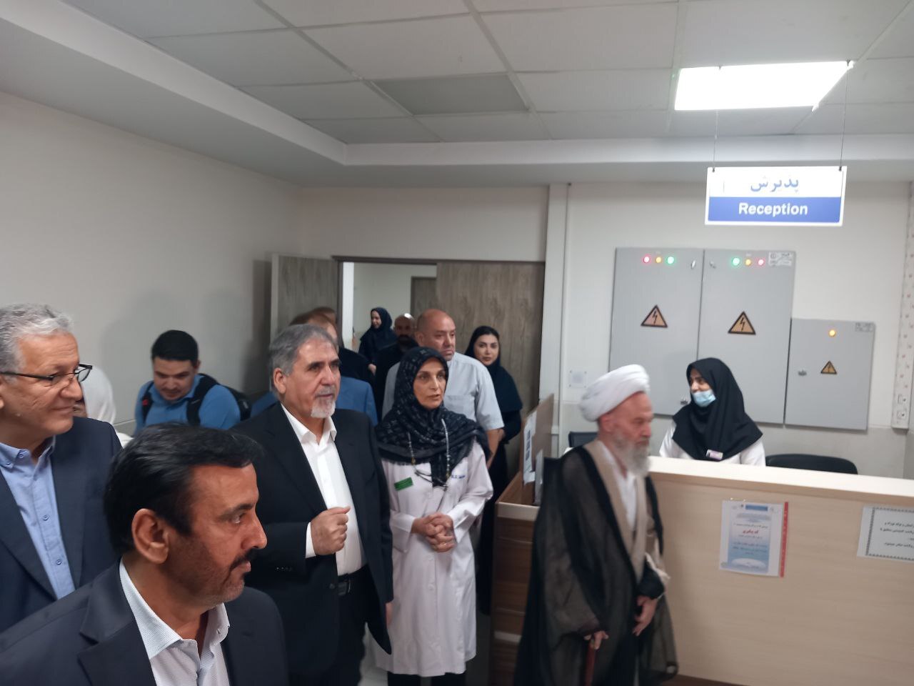 افتتاح کلینیک ویژه بیمارستان مهدیه با حضور مسئولان دانشگاه، دولت و خیرین